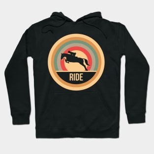 Retro Vintage Riding Gift For Riders Hoodie